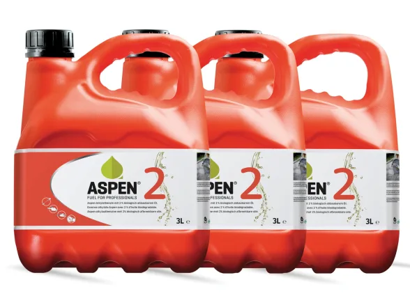 Carburant ALKYLATE 2 temps 3L - ASPEN - Image n°1