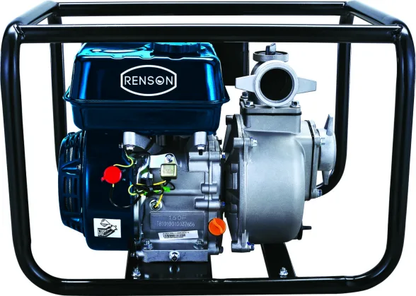 MOTOPOMPE EAUX CLAIRES 196CC 3KW - RENSON - Image n°1