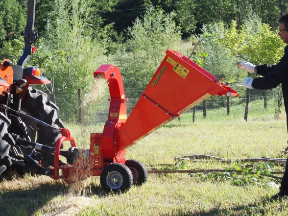 Broyeur végétaux thermique 389 cc SCUTUM GX390 | DEL MORINO - Image n°5
