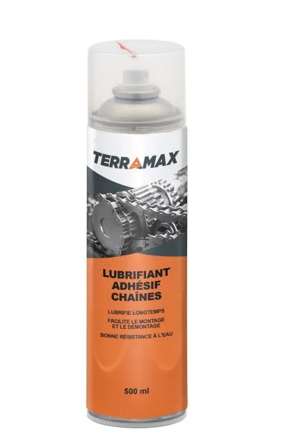 Lubrifiant adhésif chaîne 500 ml | TERRAMAX