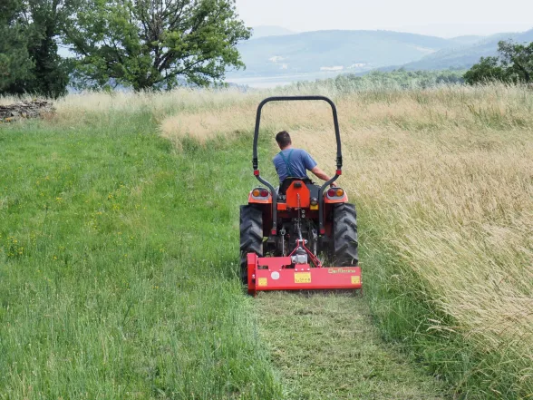 Tondobroyeur tracteur fixe 125 cm GINGER125C | DEL MORINO - Image n°2