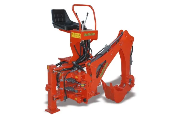 Rétro-pelle déportable RES15 | DEL MORINO - Image n°1