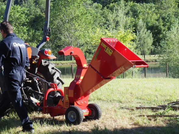 Broyeur végétaux thermique 389 cc SCUTUM GX390 | DEL MORINO - Image n°3
