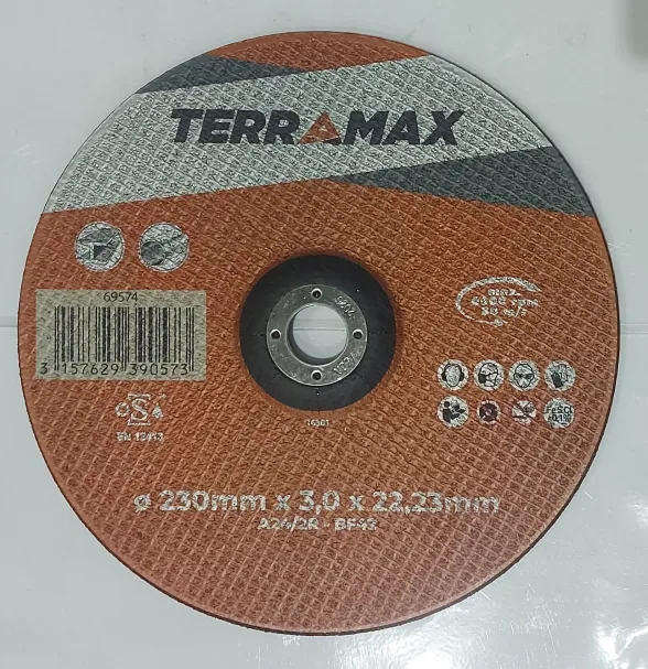 Disque à tronçonner acier 125x1,6x22,23 mm | TERRAMAX - Image n°1