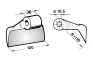 Marteau broyeur 120X36 D16,5 - Image n°2