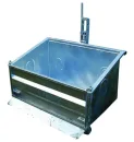 Benne agricole basculante acier galvanisé 1,6 m