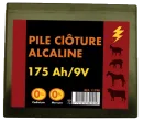 Pile alcaline électrificateur 9V 175AH